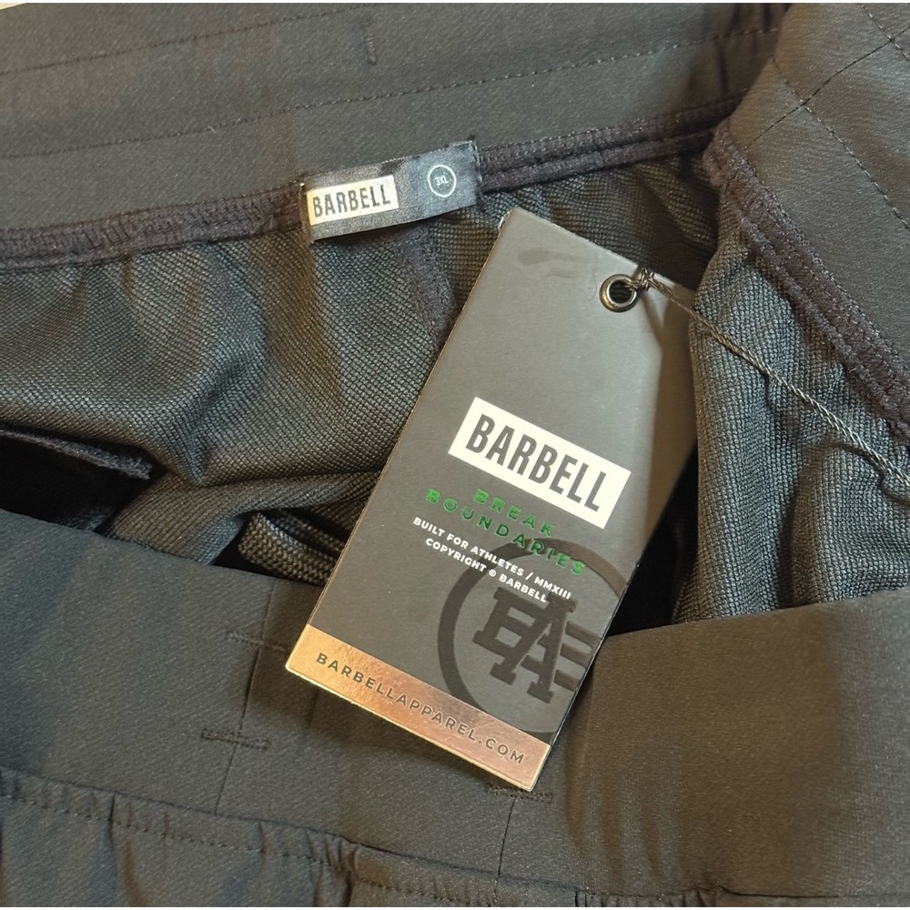 Barbell Apparel Black Performance Casual Outdoor Adapt Jogger Sweatpants Men 3XL - Picture 4 of 9